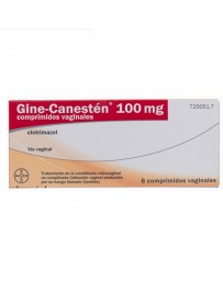 GINE-CANESTEN 100 MG 6 COMPRIMIDOS VAGINALES